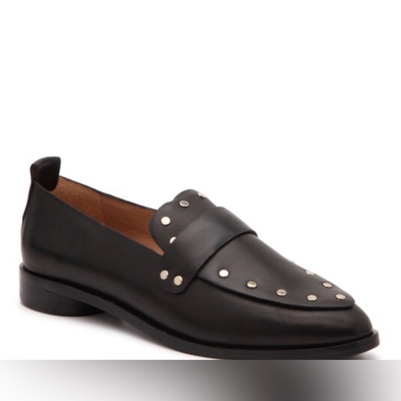 Joie Shoes - Joie Tifferson women’s  leather studded loafers black 39.5 9 9.5